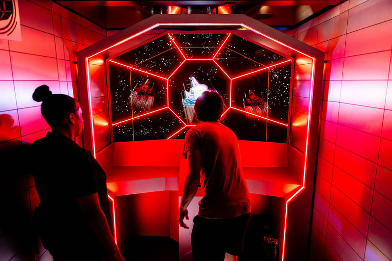 The Galaxy Plays Back installation
