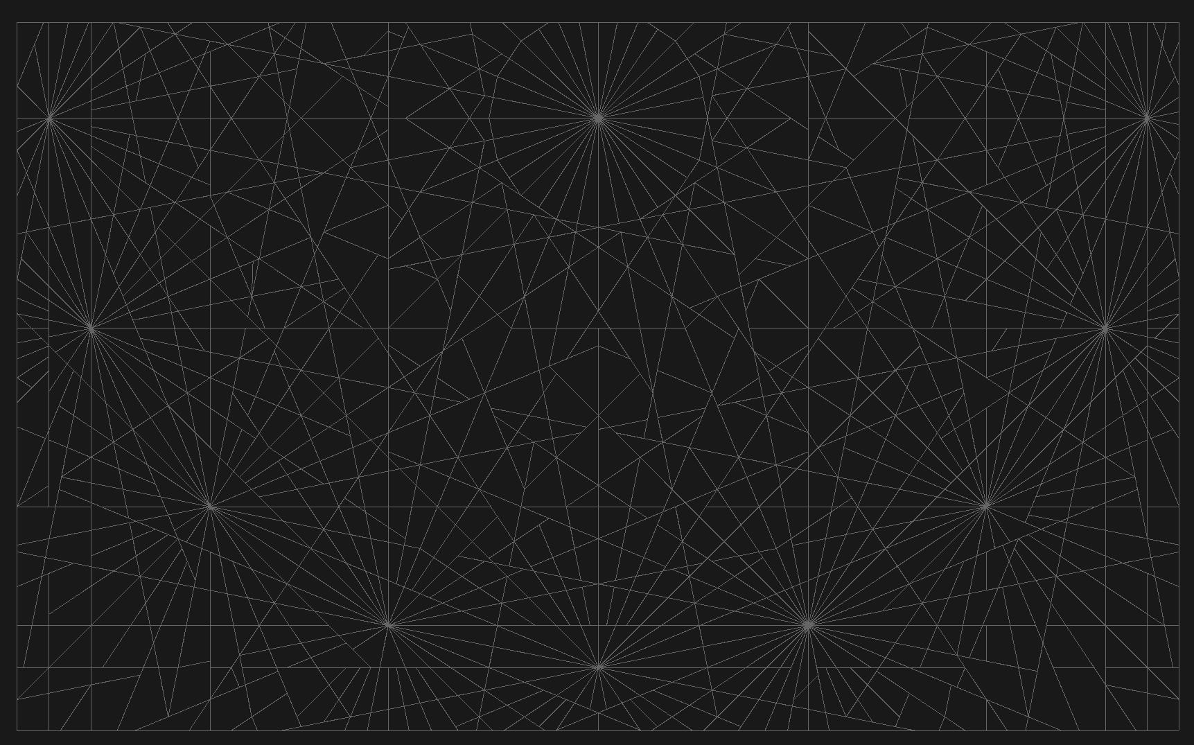 Meridian geometry