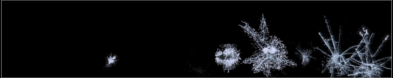 Ice crack simulation